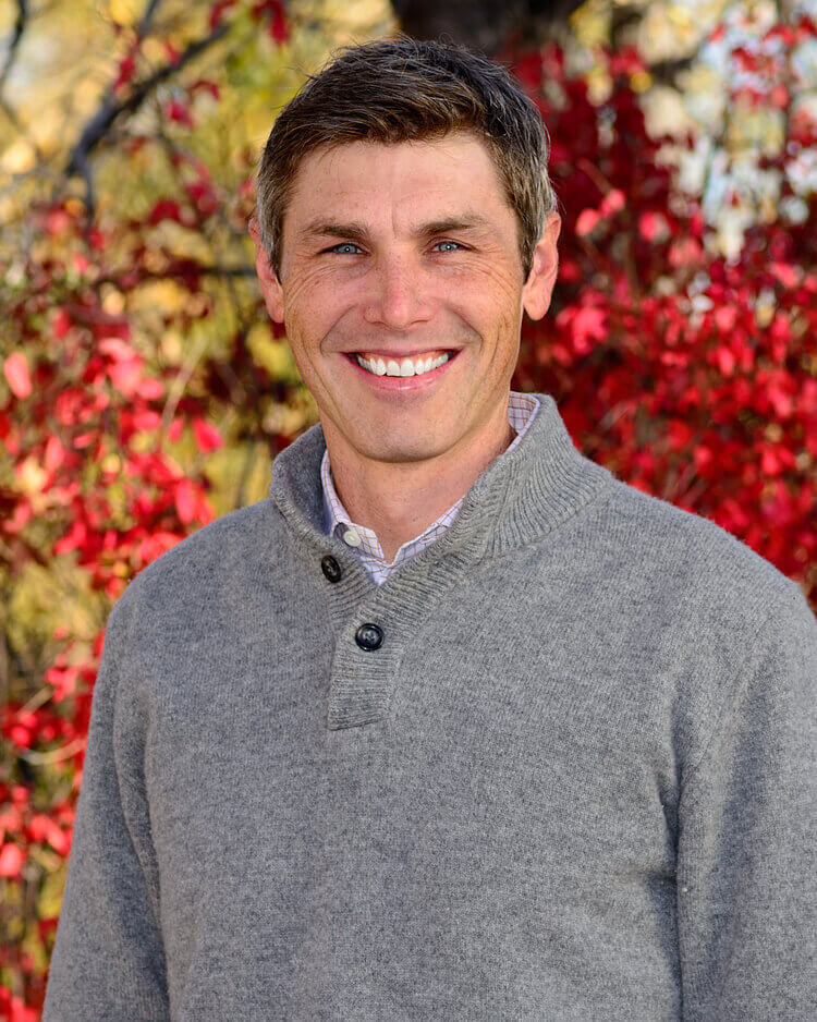 Jordan Logan, a psychiatric and mental health nurse practitioner who practices integrative psychiatric therapy in a Boulder psychiatry office.